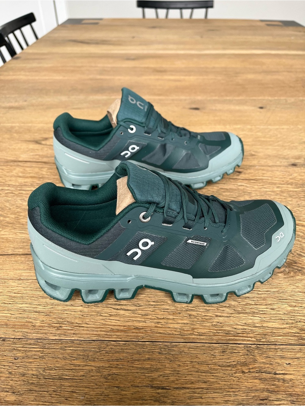 Size 7.5W On Cloud Cloudventure Waterproof Juniper / Sea 22.99616 - Picture 8 of 10